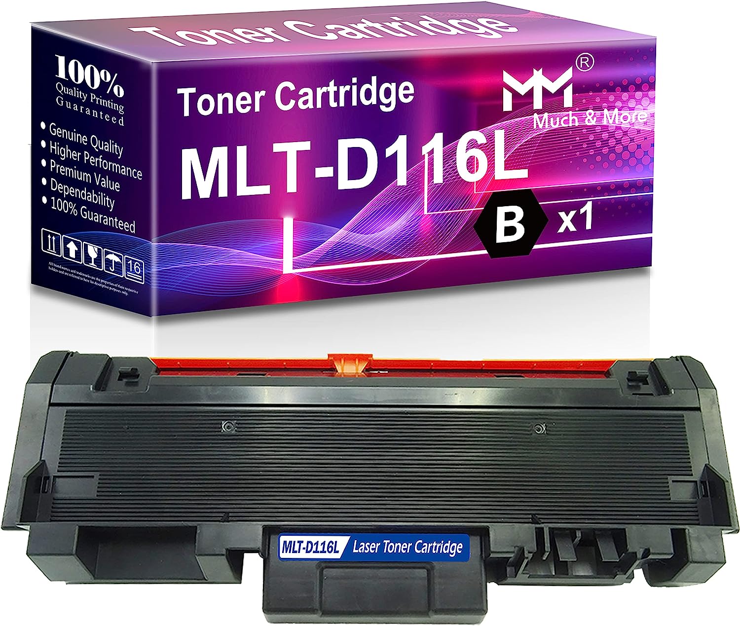 Toner compatible para Samsung D116L MLT-D116L MLTD116L 116L para usar con SL-M2625 M2625D M2825DW M2675FN M2875FW M2835 M2825DW M2885FW M2676N